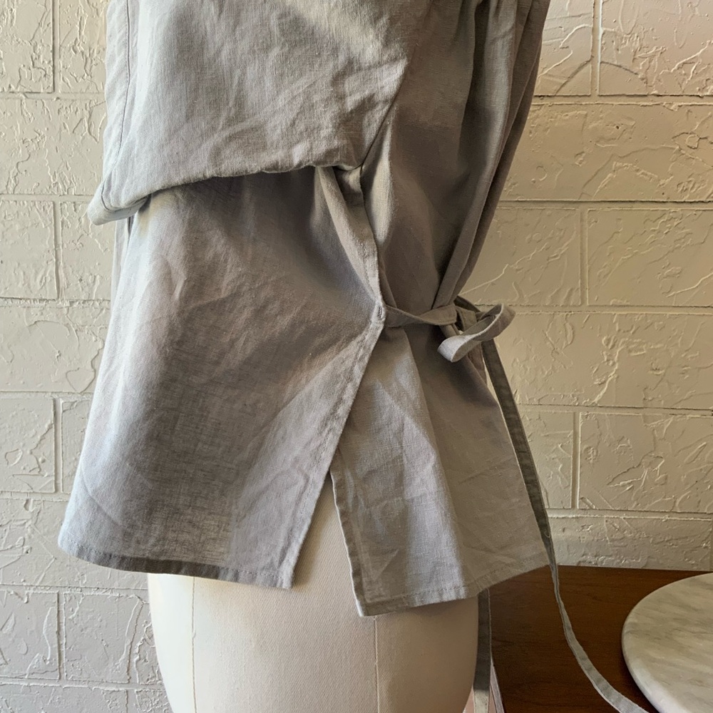 Neul Linen boxy button down shirt - Picture 9 of 12